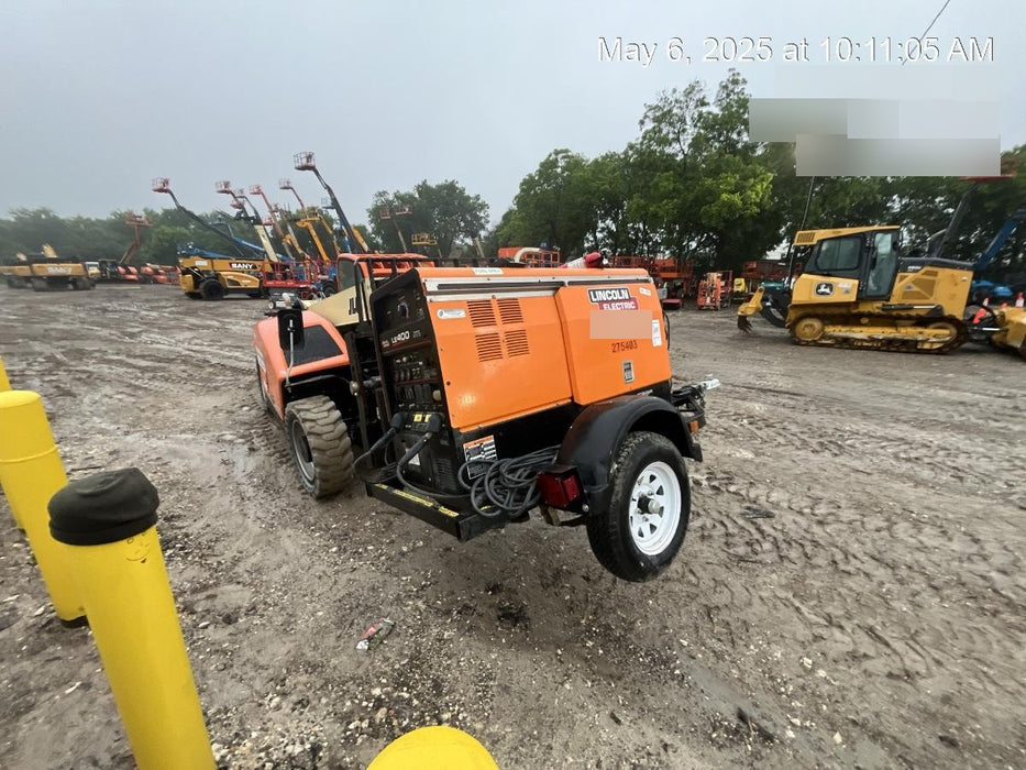 2022 Lincoln Electric LE400 Kubota V1505, Trlr, Cable Rack, Light Kit, ES Decals, T3