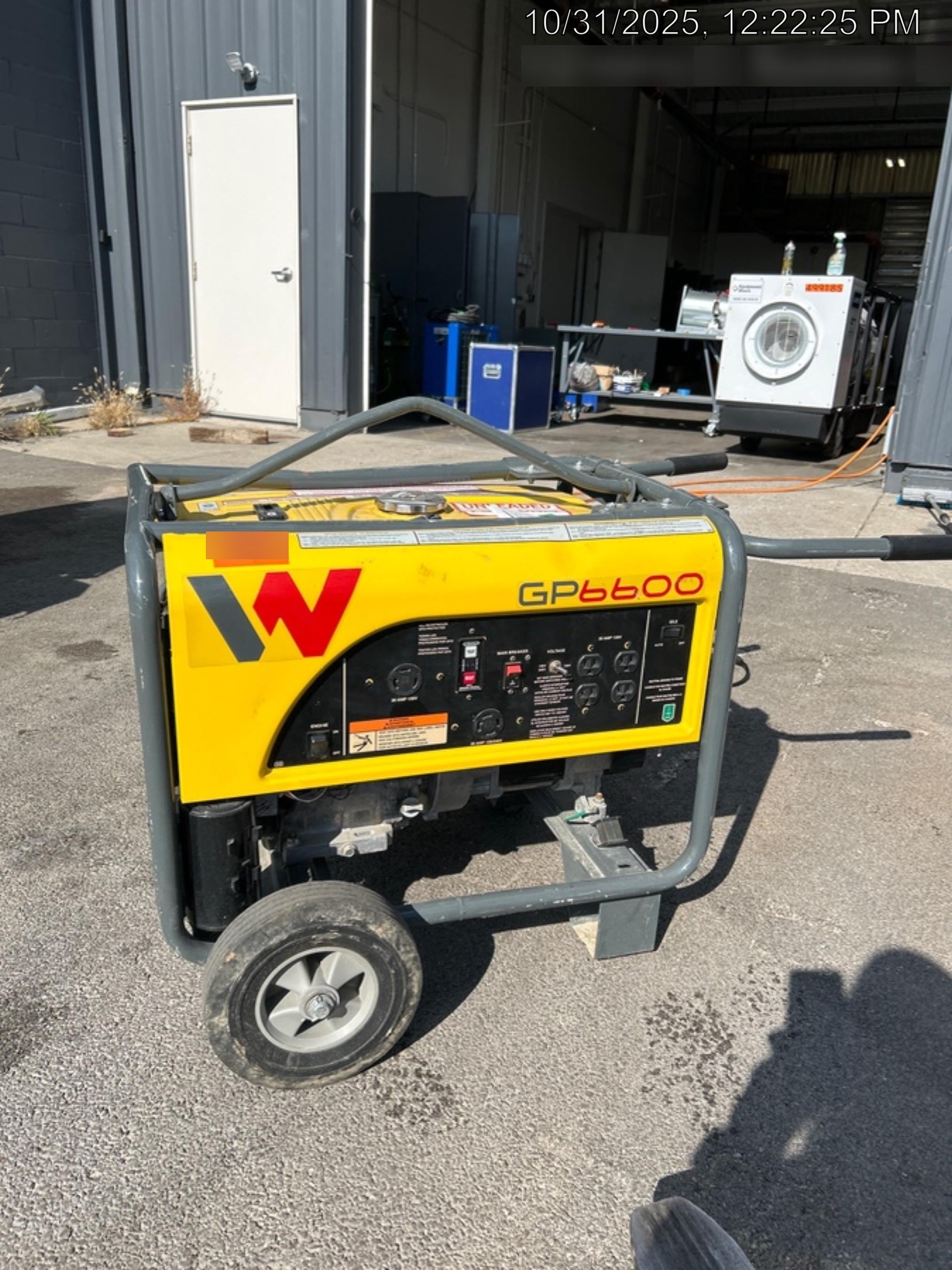 2020 WACKER NEUSON GP6600A