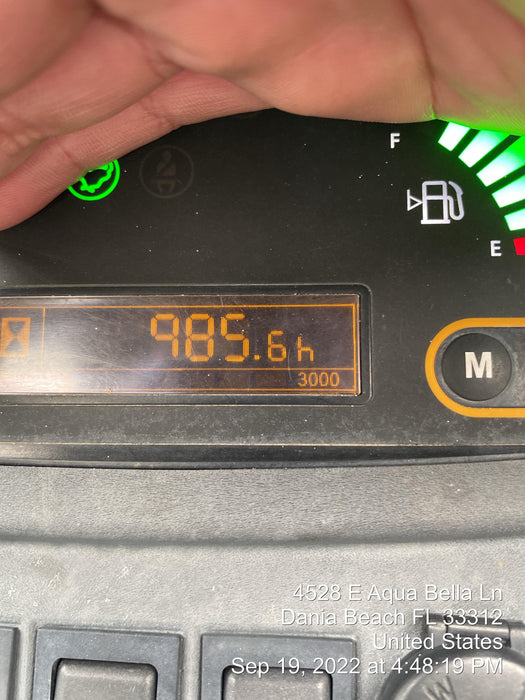 2018 Case CX37C ROPS, LONG ARM, RUBBER TRACKS, AUX HYD