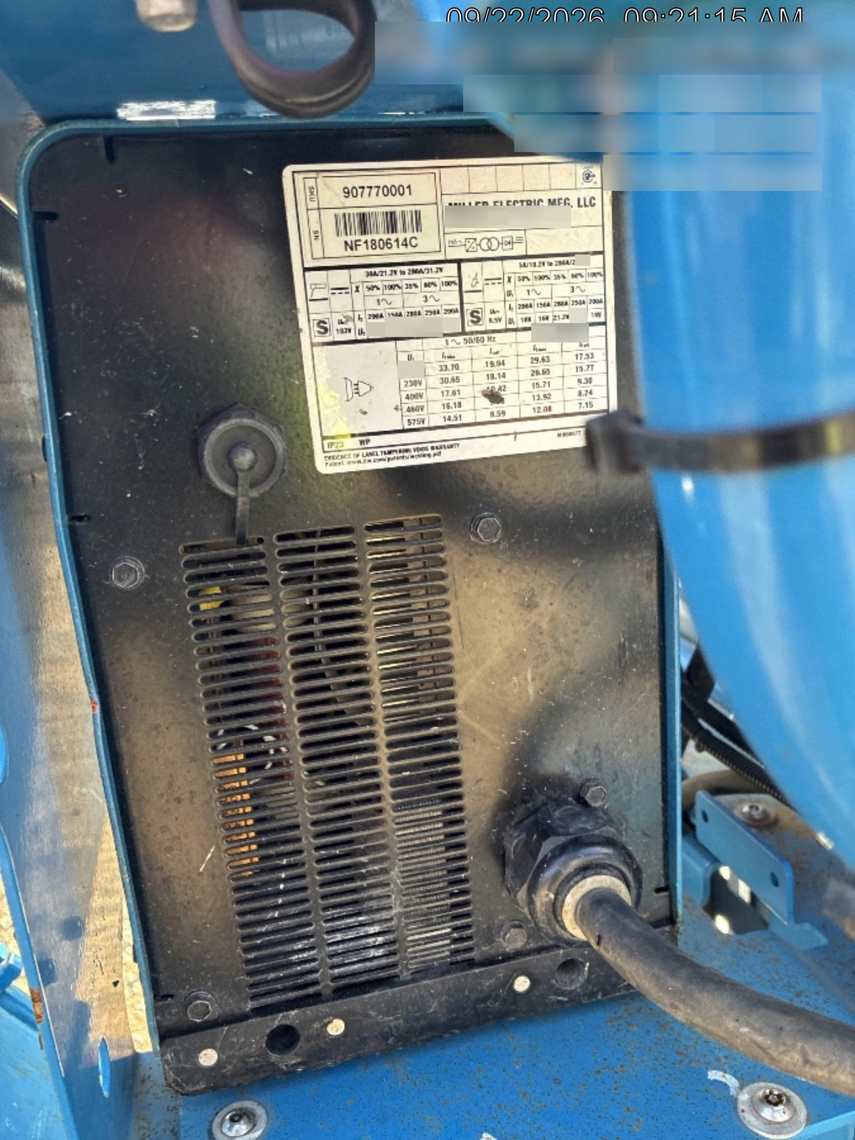 2025 MILLER ELECTRIC CST-282