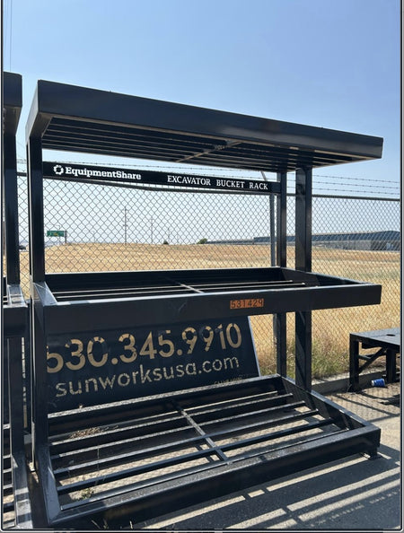 2025 FLUID POWER SUPPORT Excavator Bucket Rack