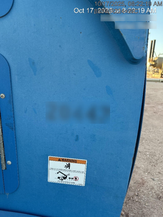 2018 Genie GTH-1056 GTH-1056 w/Open ROPS, Solid Tires, Work Lights, 60" carriage/forks, cab mesh, beacon