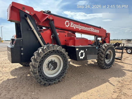 2020 Manitou MTA10055 Cab/Heat/Air, 120 HP, Solid Tires, Work Lights, Lift Hook, Auxiliary Hydraulics w/66" Carriage and 60" Forks