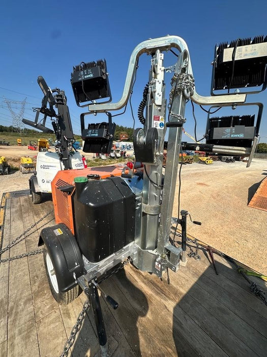 2025 Wanco WLTT-4MM4K Diesel, Mitsubishi L2E, 9.0HP @1800 rpm, Deep Sea Controller, Shore Power Plug, Auto Start, (4) 350W LED Floodlights, 4kW Generator, 60 Gal Fuel Tank, 2" Ball, T3