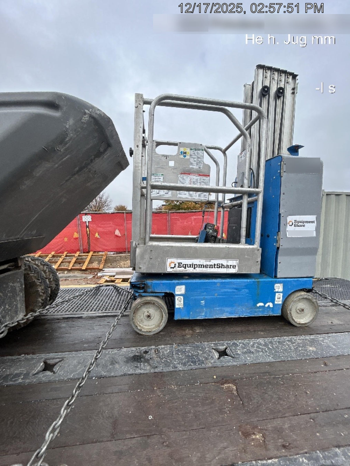 2019 GENIE GR-20