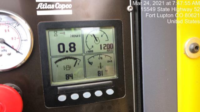 2020 ATLAS COPCO PAS 150 HF CS Enclosed