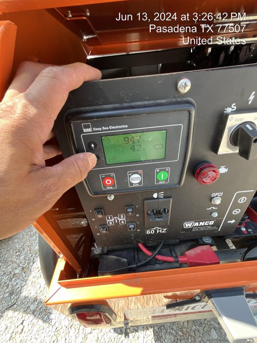 2024 Wanco WLTT-4MM4K Diesel, Deep Sea Controller, Shore Power Plug, Auto Start, (4) 350W LED Floodlights, 4kW Generator, 60 Gal Fuel Tank, 2" Ball, T3