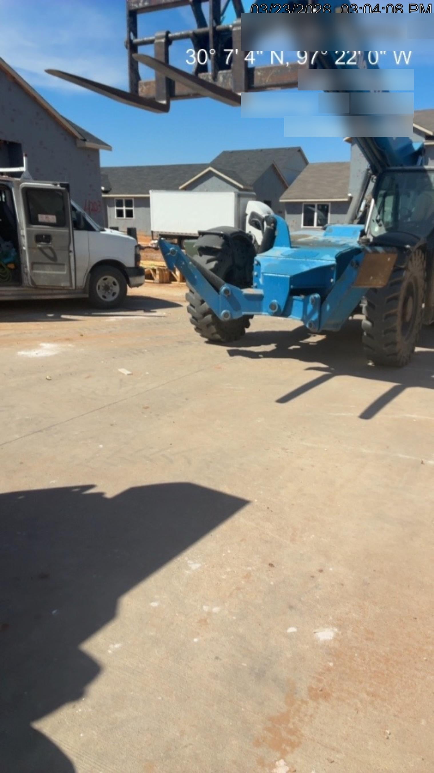 2018 Genie GTH-1056 Genie GTH-1056 w/CAB, Solid Tires, Work Lights, 60" carriage/forks, cab mesh, beacon