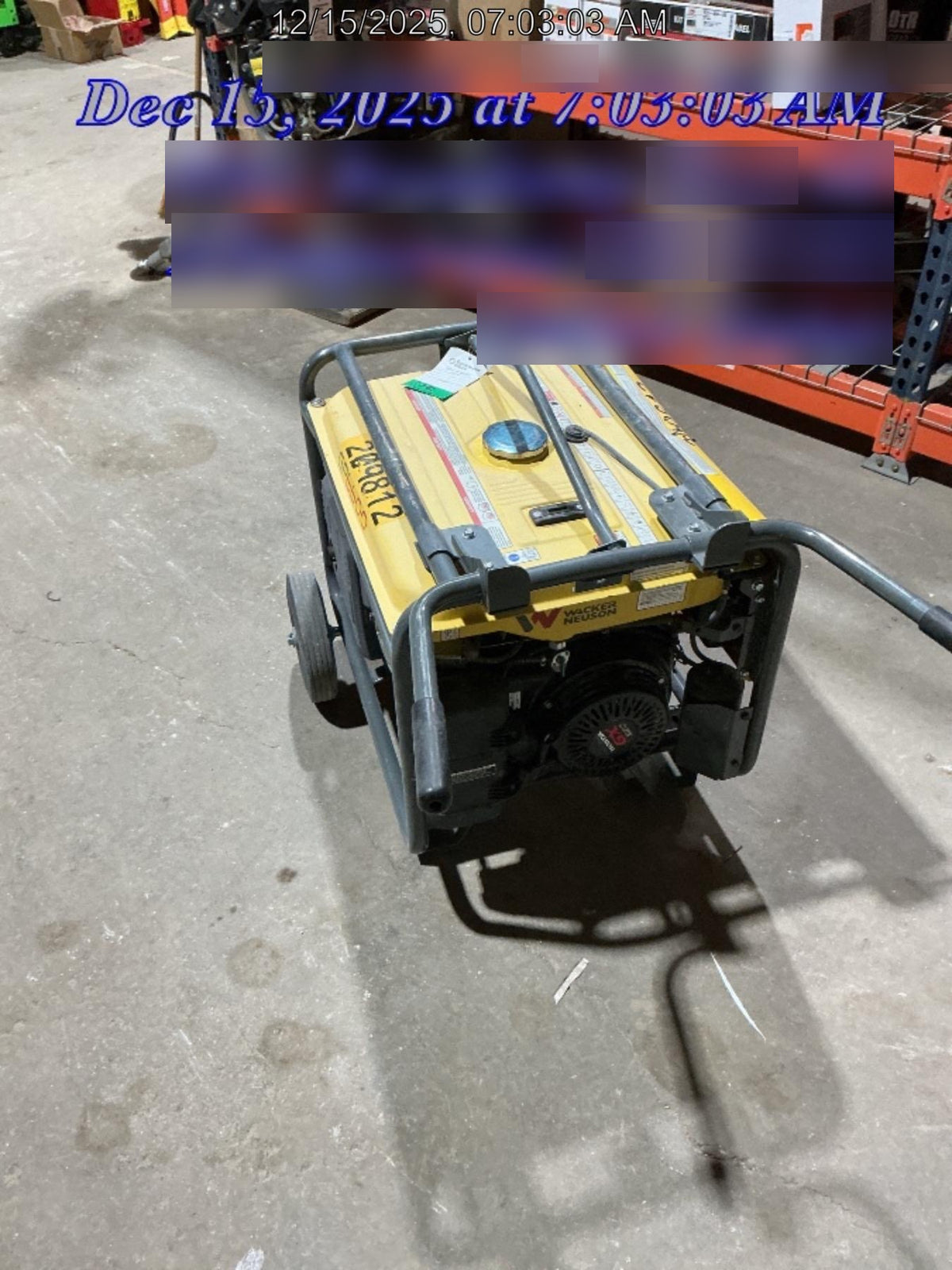 2022 WACKER NEUSON GP6600A