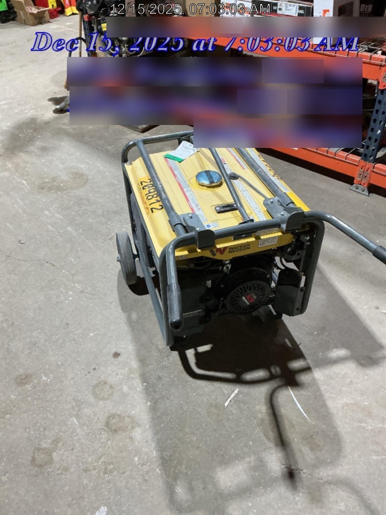 2022 WACKER NEUSON GP6600A