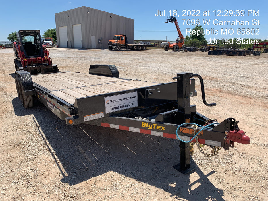 2022 BIG TEX TRAILER 14TL-22