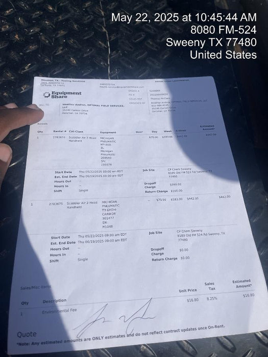 2022 MICHIGAN PNEUMATIC MP-903-3L Michigan Pneumatic