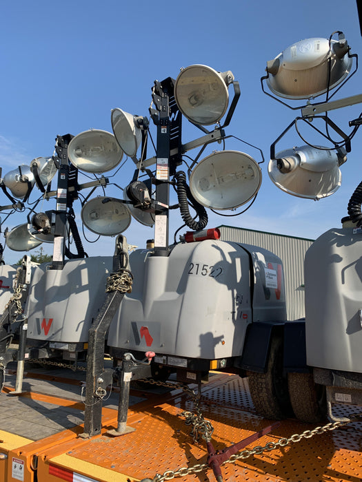 2019 Wacker Neuson LTV6L-MH Wacker Neuson LTV6L Mobile Light Tower w/Fuel Level Sensor Installed