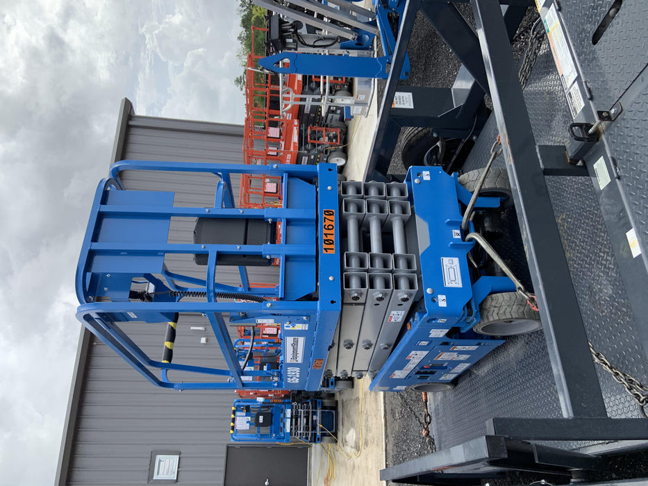 2020 Genie GS-1930 Fixed rails with chain entry gate - Pre A92.20