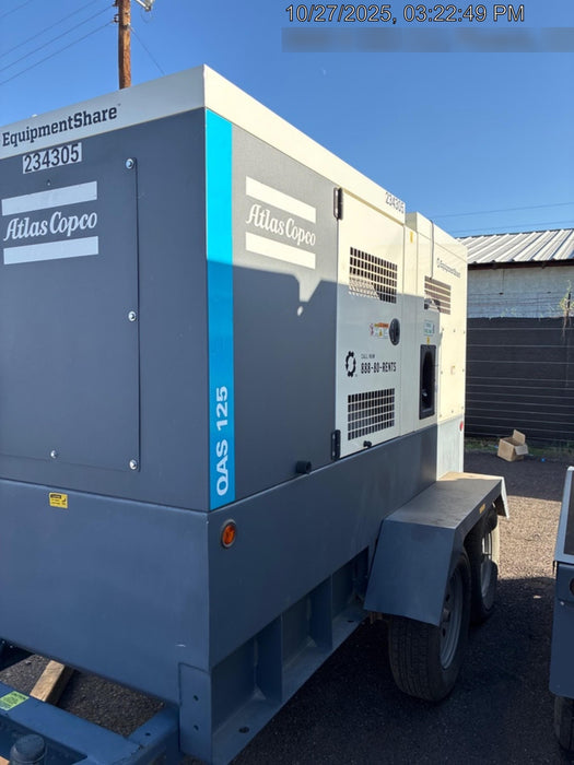 2022 ATLAS COPCO QAS 125