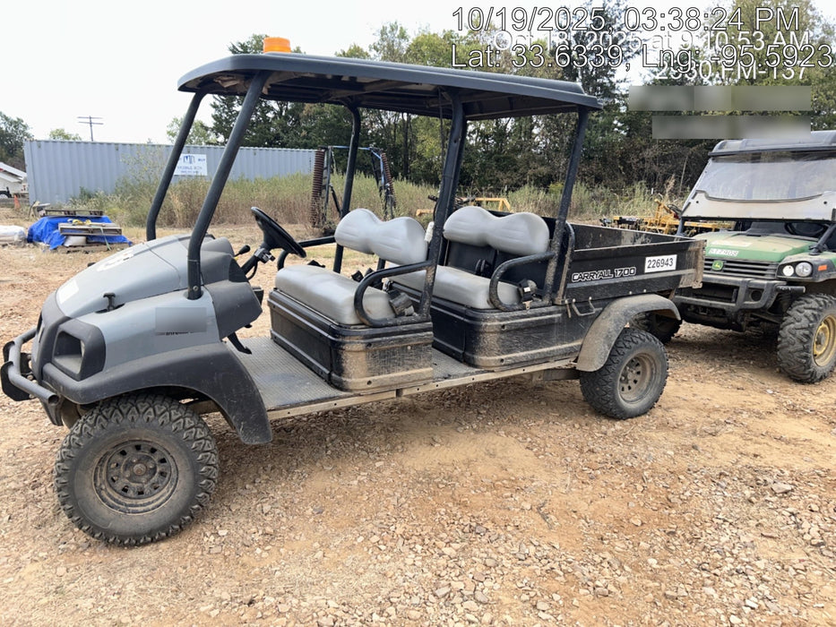 2022 Club Car CA1700D Canopy, Diesel, 4 Passenger