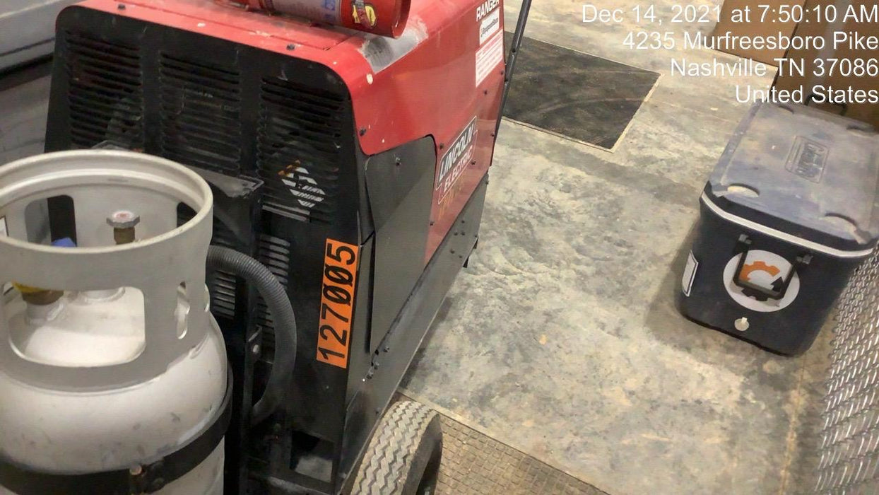 2021 Lincoln Electric Ranger 305 LPG K3430-1, Ranger 305 LPG, Undercarriage, Tank Holder & Strap, 10kw AC Gen, 25hp Kohler LPG Eng