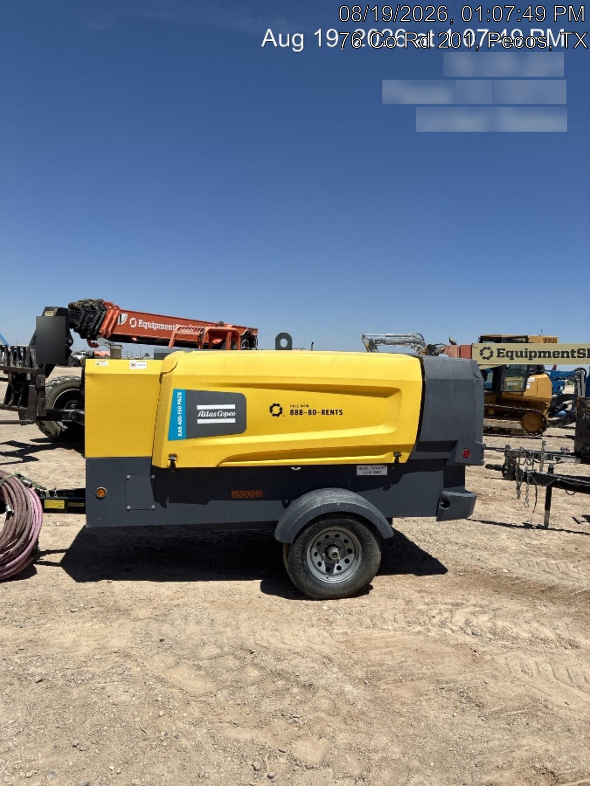 2023 ATLAS COPCO XAS 400-150 PACE