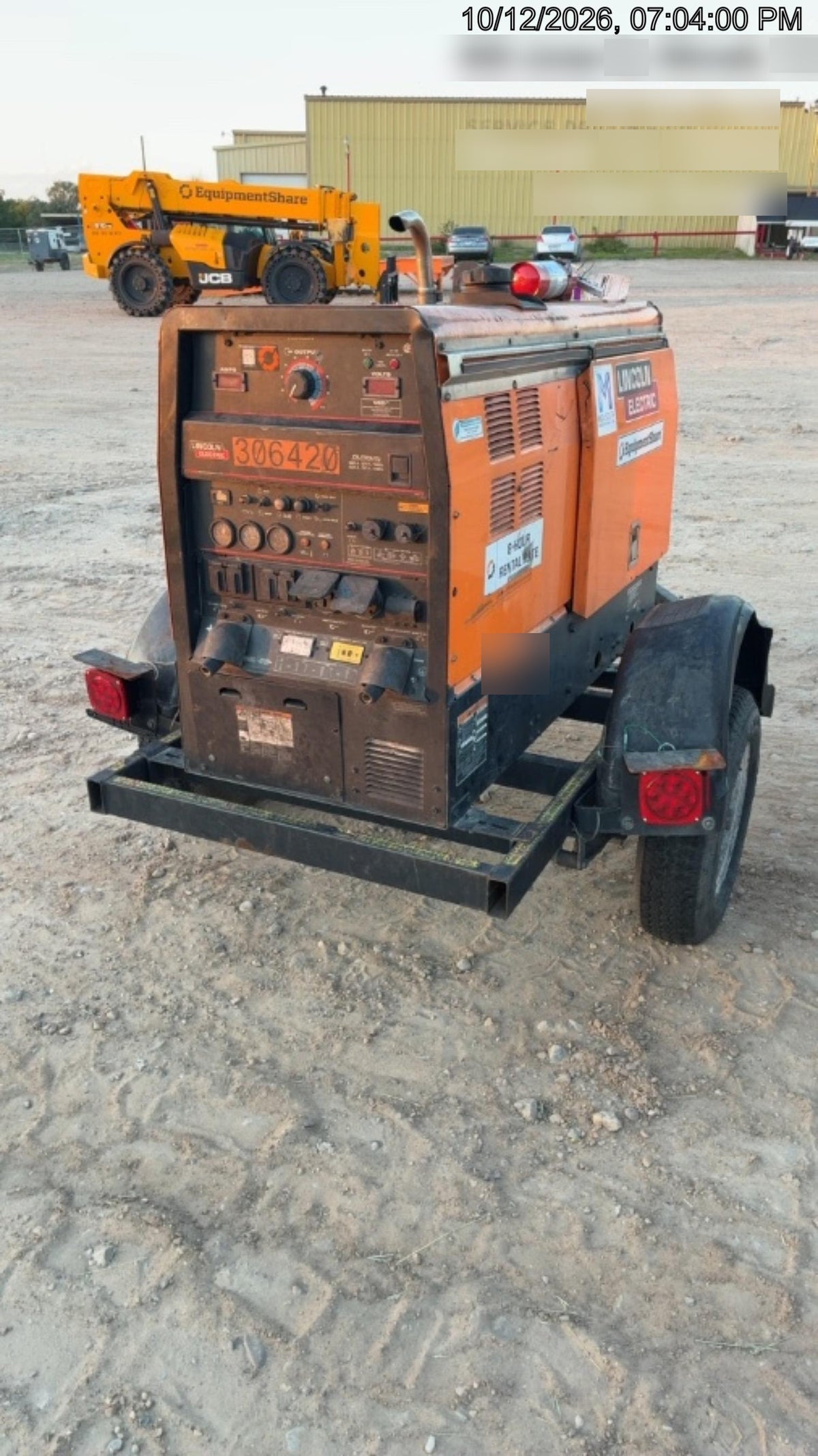 2023 Lincoln Electric LE400 Kubota V1505, Trlr, Cable Rack, Light Kit, ES Decals, T3
