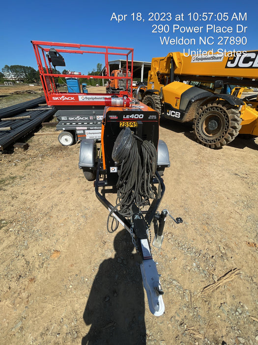 2022 Lincoln Electric LE400 Kubota V1505, Trlr, Cable Rack, Light Kit, ES Decals, T3