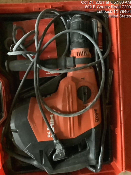 2019 HILTI TE 70-AVR