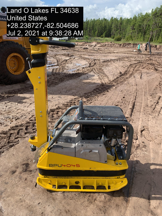 2021 Wacker Neuson BPU4045A Vibroplate