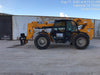 2019 JCB 509-42 Cab/Heat/Air, 74 HP, Solid Tires, STD Worklight, Beacon, Aux Hydraulics, Lifting Eye, Back up Alarm w/66" Carriage/60" Forks