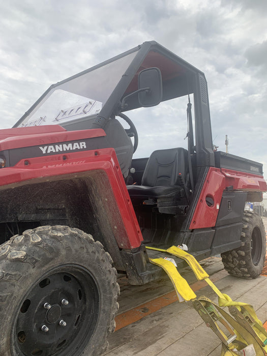 2021 Yanmar YU1000 Canopy, Steel Wheel, Poly WindShield, Beacon, Backup Alarm