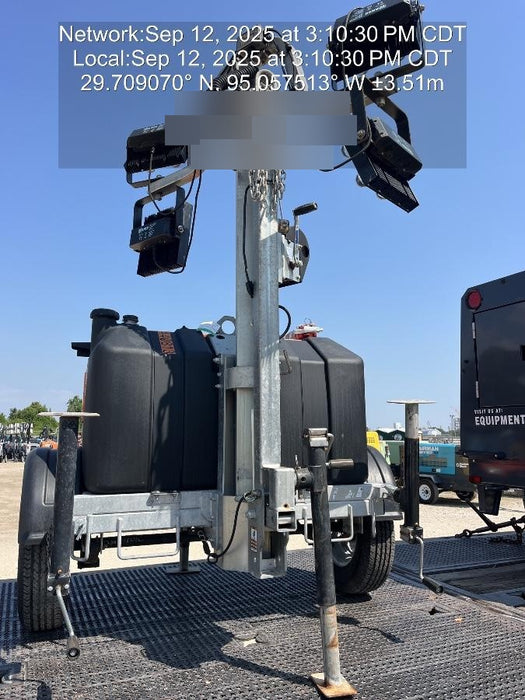 2024 Wanco WLTT-4MM4K Diesel, Deep Sea Controller, Shore Power Plug, Auto Start, (4) 350W LED Floodlights, 4kW Generator, 60 Gal Fuel Tank, 2" Ball, T3