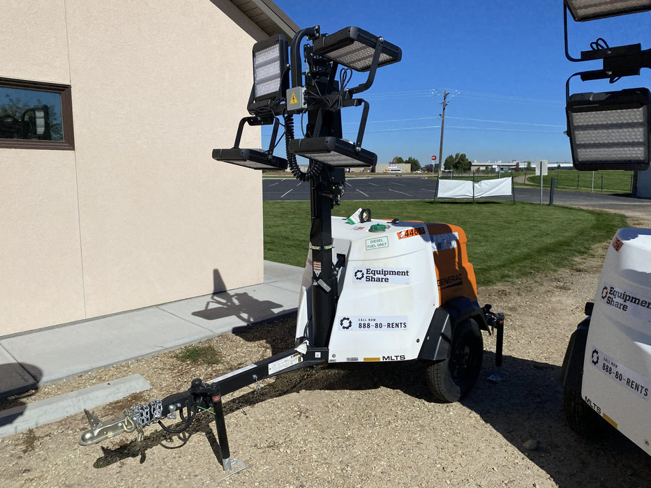 2023 Generac MLT2 Diesel, Flex Switch 120V Input, Powerzone Controller, (4) 320W LED Lights, 4kW Generator, 39.9 Gal Fuel Tank, 2" Ball, T3