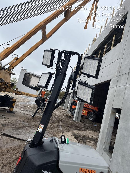 2024 Wacker Neuson LTT4 Diesel, Kohler KDW702, Deep Sea Controller, Auto Start, LED 320W, Bypass Outlet, T3