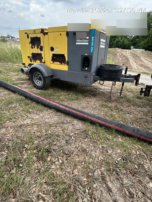 2020 ATLAS COPCO PAS 150 HF CS Enclosed