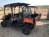 2022 Kubota RTV-X1140W-H Plastic Canopy, Windshield Acrylic Clear, LED Strobe Light, Wire Harness Kit, Back up Alarm