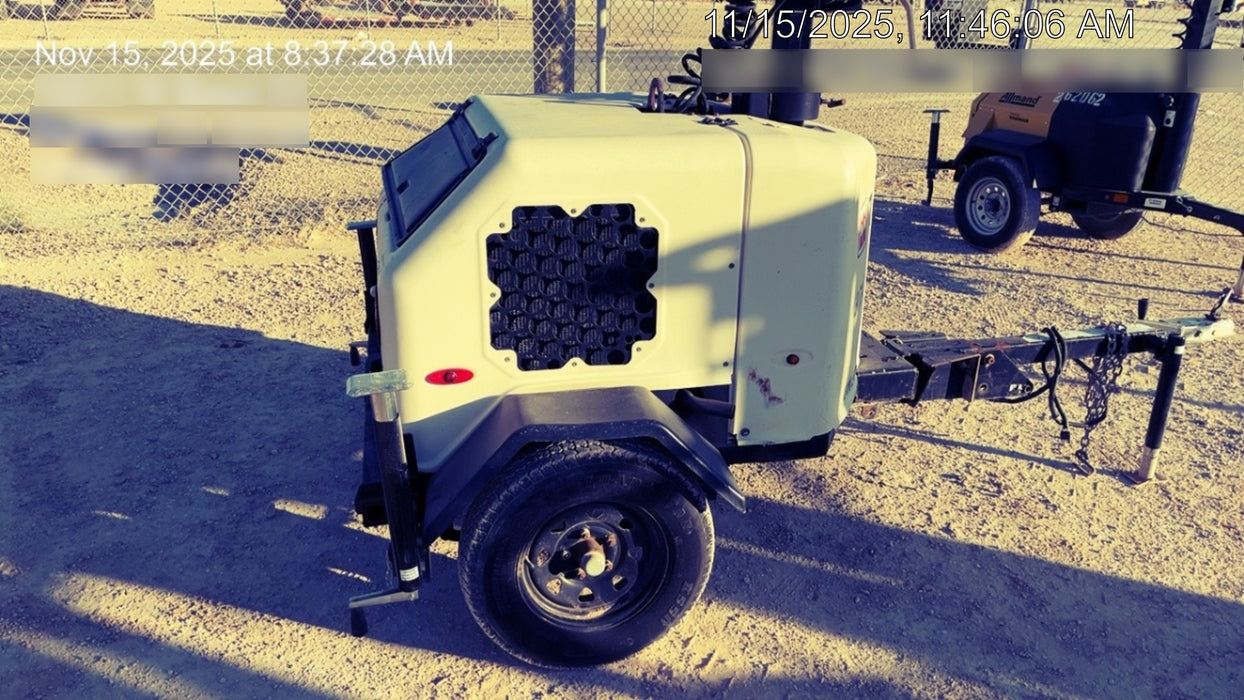 Terex RL4V2 RL4V2- 6KW, 60 HZ GENERATOR W 10.7 HP KOHLER DIESEL