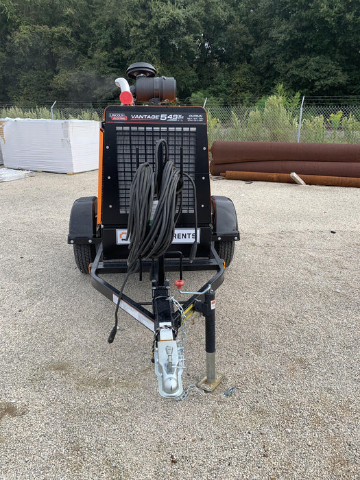 2021 Lincoln Electric Vantage 549X Ready Pak 3, ORANGE (includes trailer, cable rack, fender light kit)