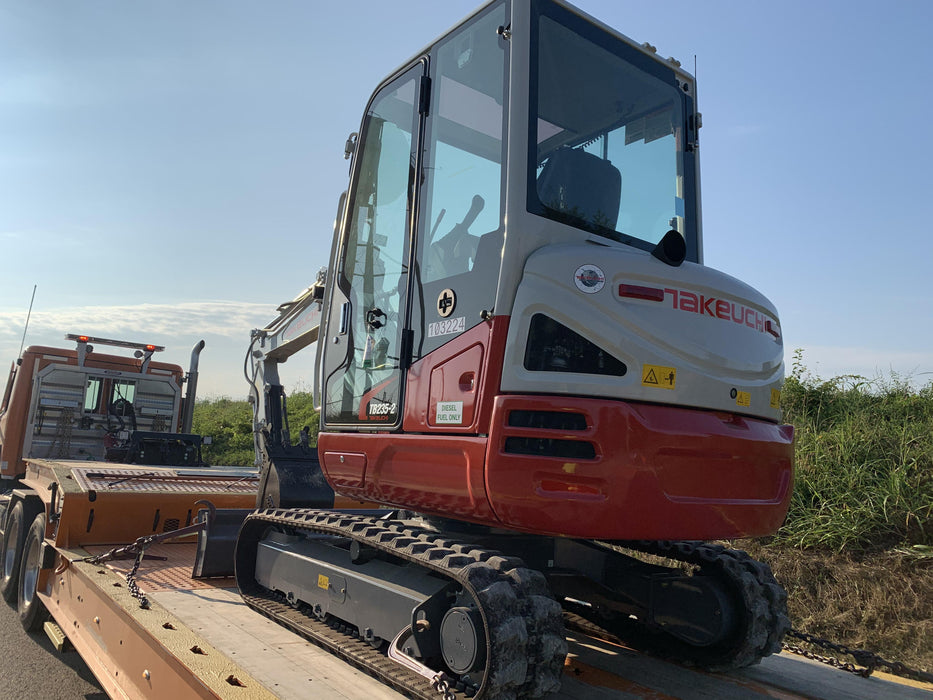 2020 Takeuchi TB235-2CR Cab/Heat/Air, Rubber Tracks, Manual TAG QC