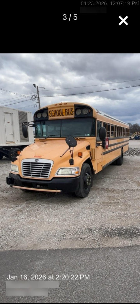 2012 BLUE BIRD 72 Passenger Bus