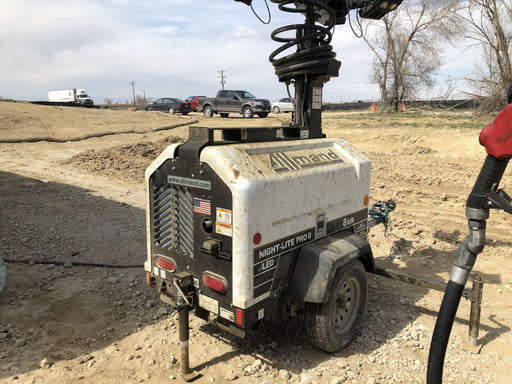 2019 Allmand Night-Lite Pro II Allmand Night-Lite Pro II Allmand Night-Lite Pro II 8 kW Light Tower w/Kubota Engine, LED Light Package