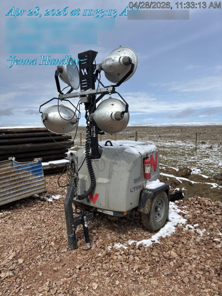 2018 Wacker Neuson LTV6L-MH Wacker Neuson LTV6L Towable Light Tower