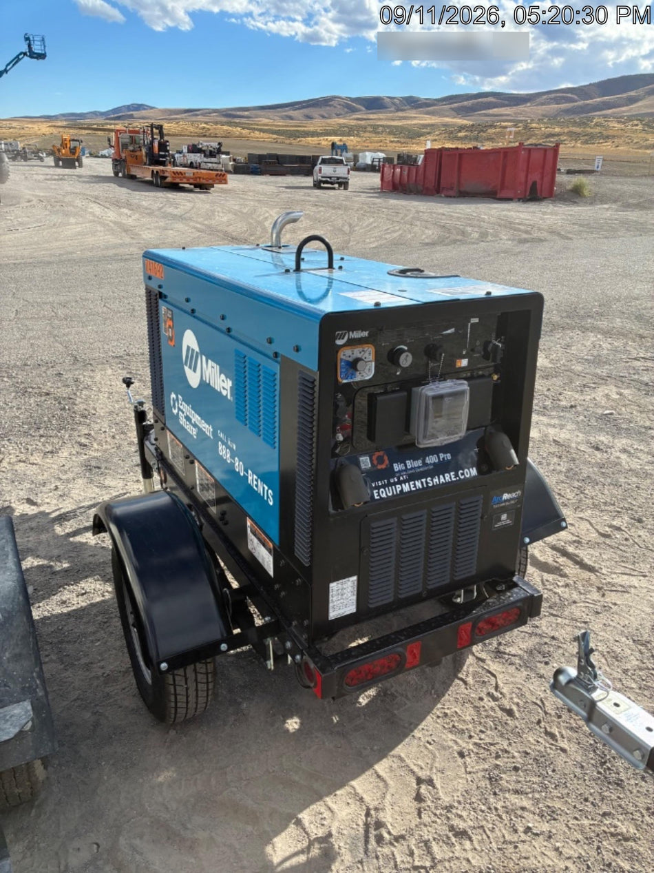 2026 MILLER ELECTRIC BIG BLUE 400
