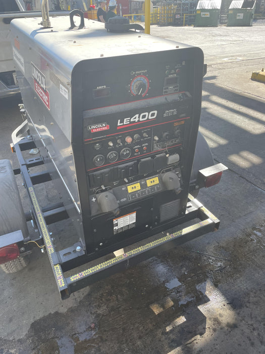 2024 Lincoln Electric LE400 Kubota V1505, Trlr, Cable Rack, Light Kit, ES Decals, T3