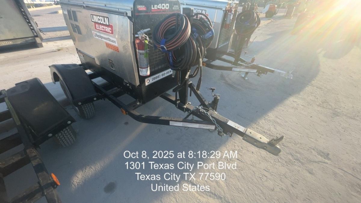 2024 Lincoln Electric LE400 Kubota V1505, Trlr, Cable Rack, Light Kit, ES Decals, T3