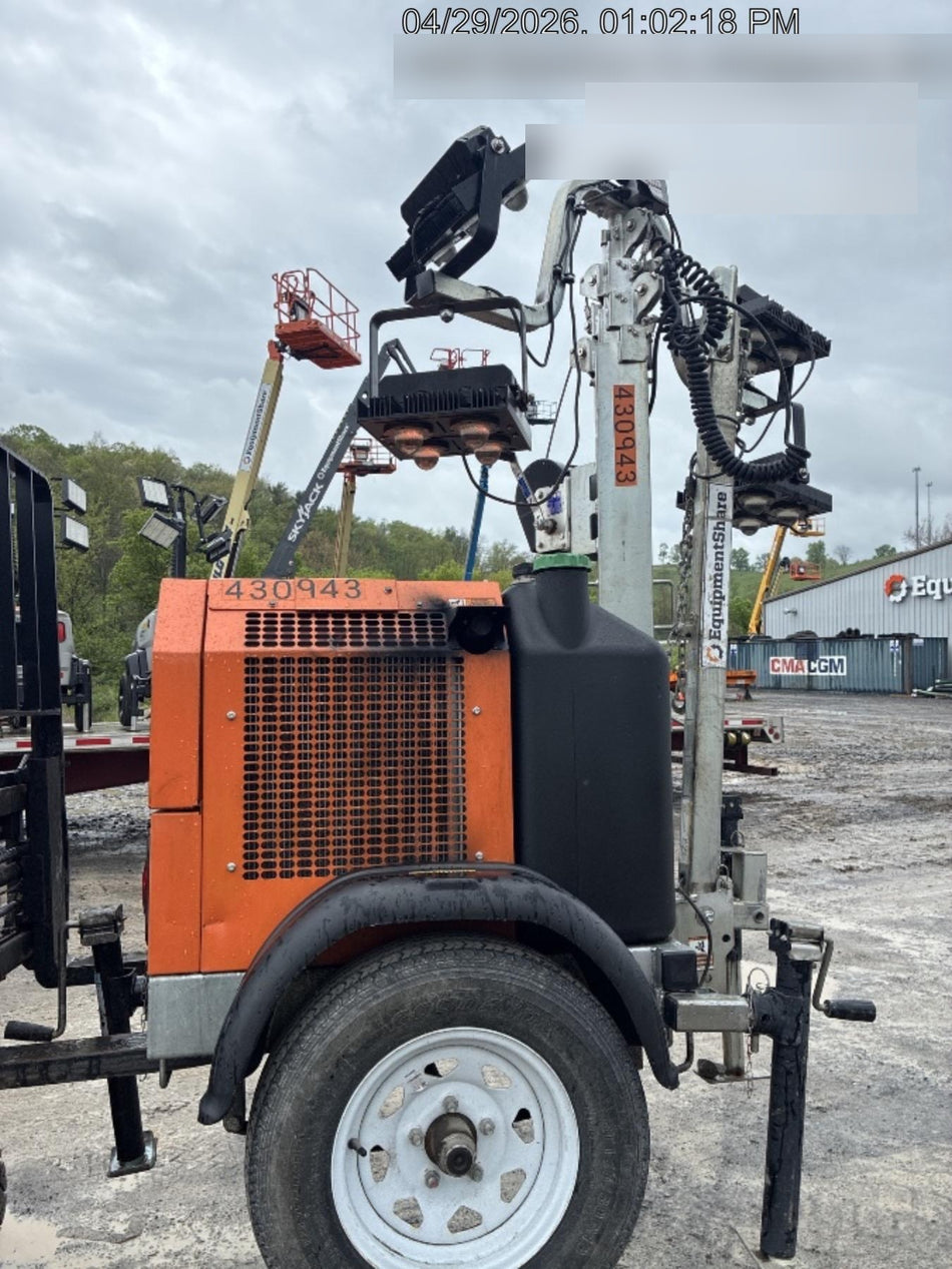 2024 Wanco WLTT-4MM4K Diesel, Deep Sea Controller, Shore Power Plug, Auto Start, (4) 350W LED Floodlights, 4kW Generator, 60 Gal Fuel Tank, 2" Ball, T3