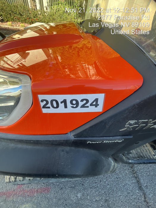 2022 Kubota RTV-X1140W-H Plastic Canopy, Windshield Acrylic Clear, LED Strobe Light, Wire Harness Kit, Back up Alarm