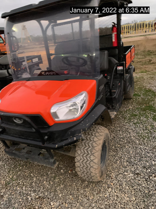 Kubota RTV-X1140W-H Canopy, 4-Seater, Diesel, Windshield Acrylic Clear, Strobe Light, Backup Alarm