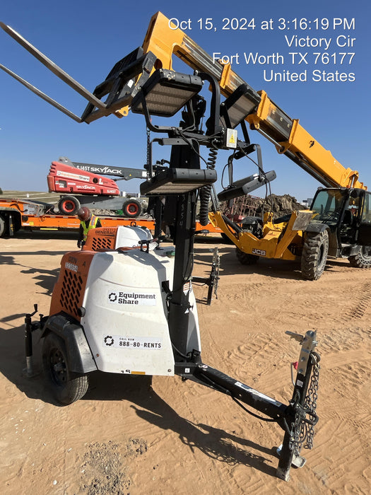 2023 Generac MLT2 Diesel, Flex Switch 120V Input, Powerzone Controller, (4) 320W LED Lights, 4kW Generator, 39.9 Gal Fuel Tank, 2" Ball, T3