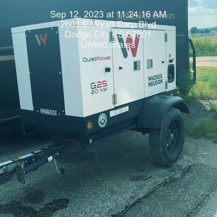 2022 WACKER NEUSON G25