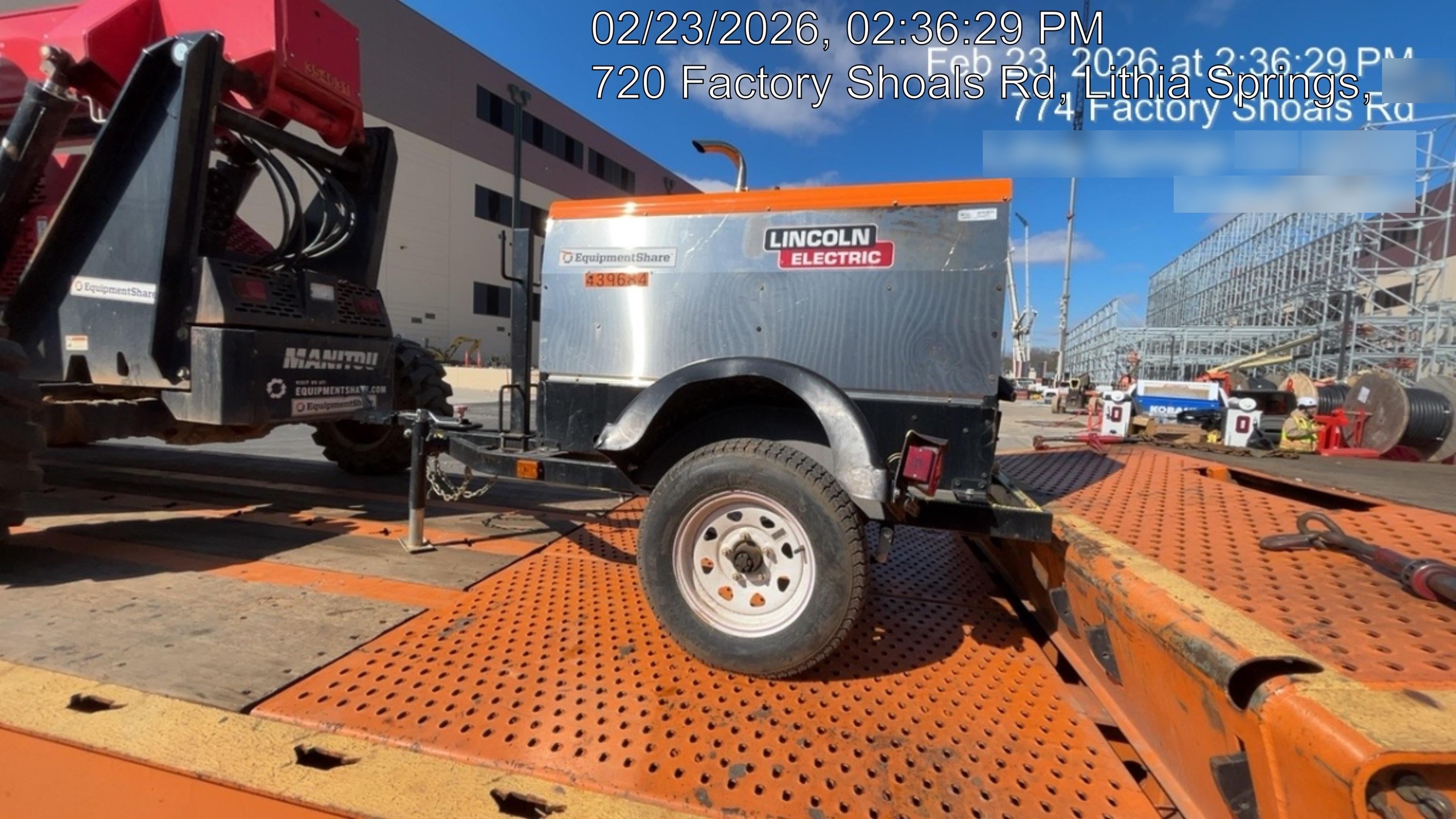 2024 Lincoln Electric LE400 Kubota V1505, Trlr, Cable Rack, Light Kit, ES Decals, T3