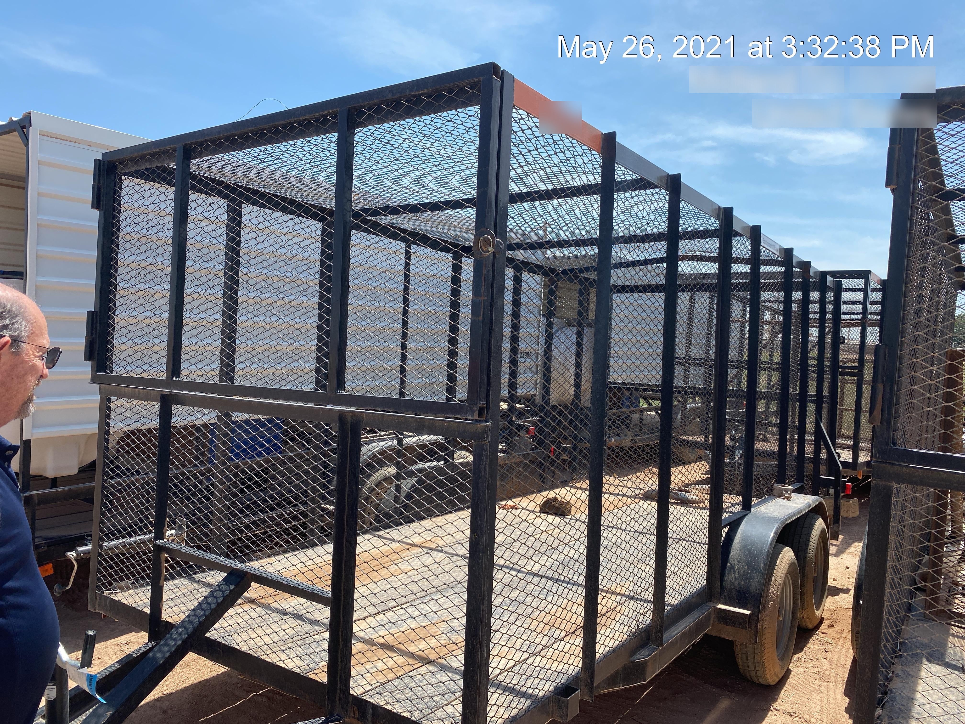 2019 CENTEX Trash Trailer