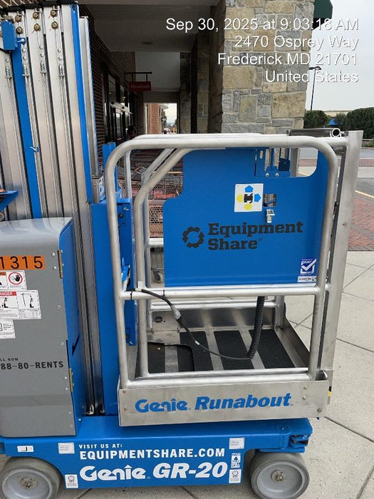 2025 GENIE GR-20